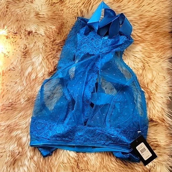 🆕️Alexia Love Mesh Bra And Panty💙 Set. Size M - Picture 3 of 5